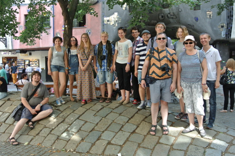 Students and Professors of School of Cultural Studies Visited Vienna with the Big Cities Project